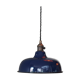 Day blind emailed midnight blue industrial lamp