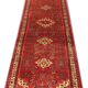 Wool Rugs Stair Runners, Red Arts Craft Runner Rug Handmade Oriental Carpet