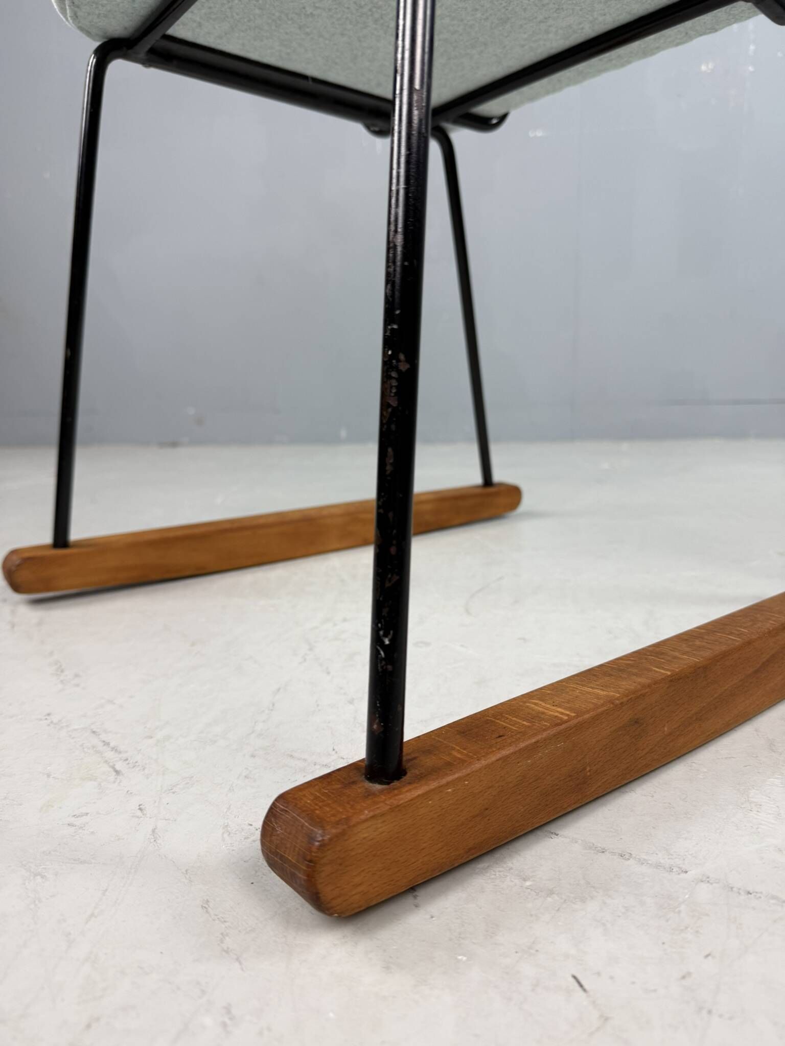 Rare Kembo rocking chair by WH Gispen, 1950s Netherlands