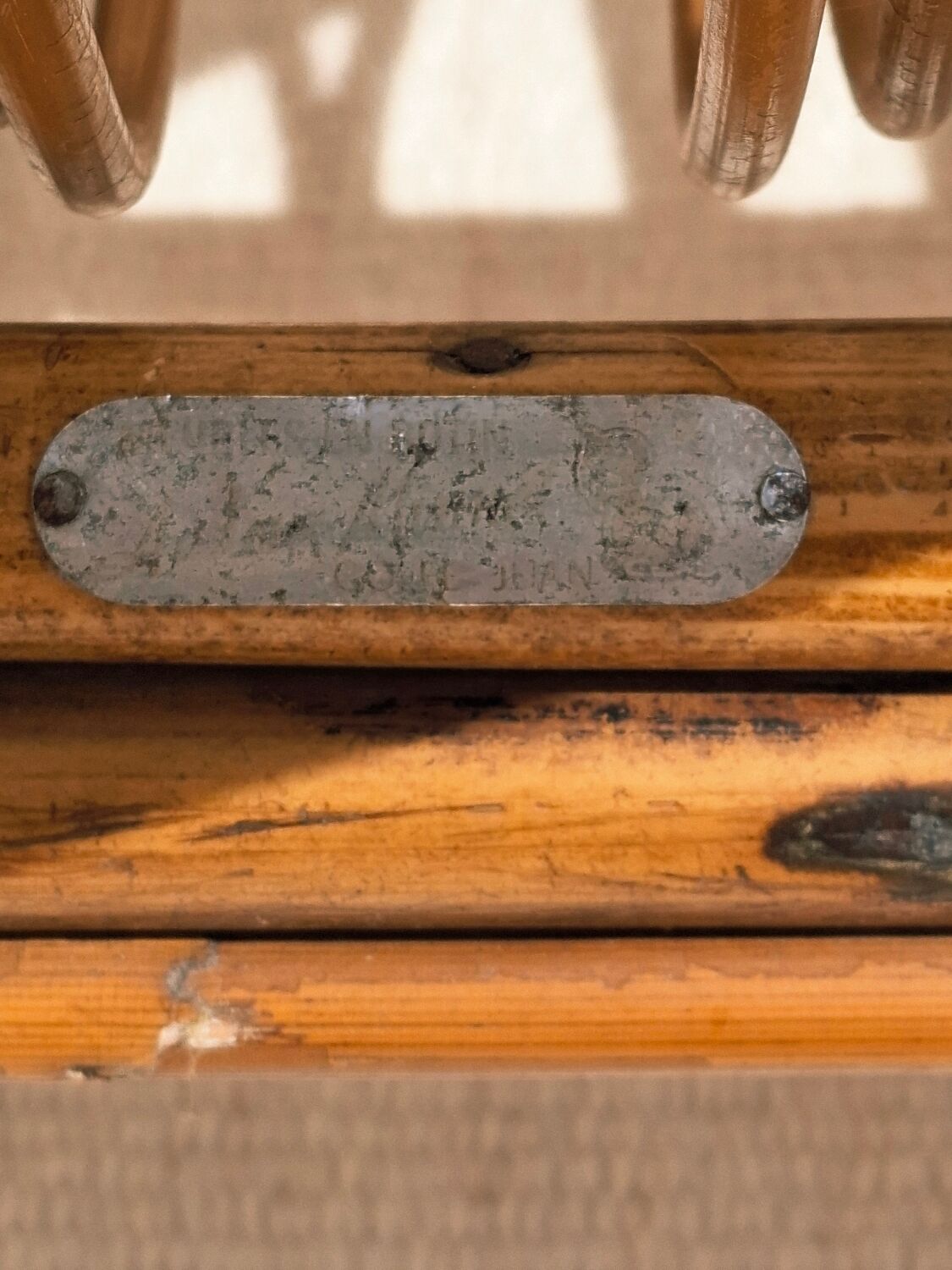 Audoux-Minnet rattan armchair 1950