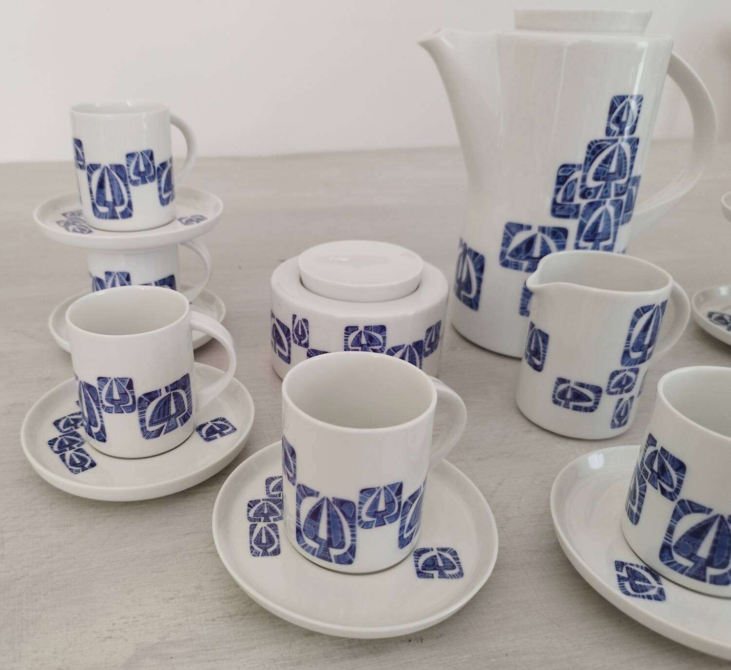 Paris Porcelain Coffee Service Lima Model