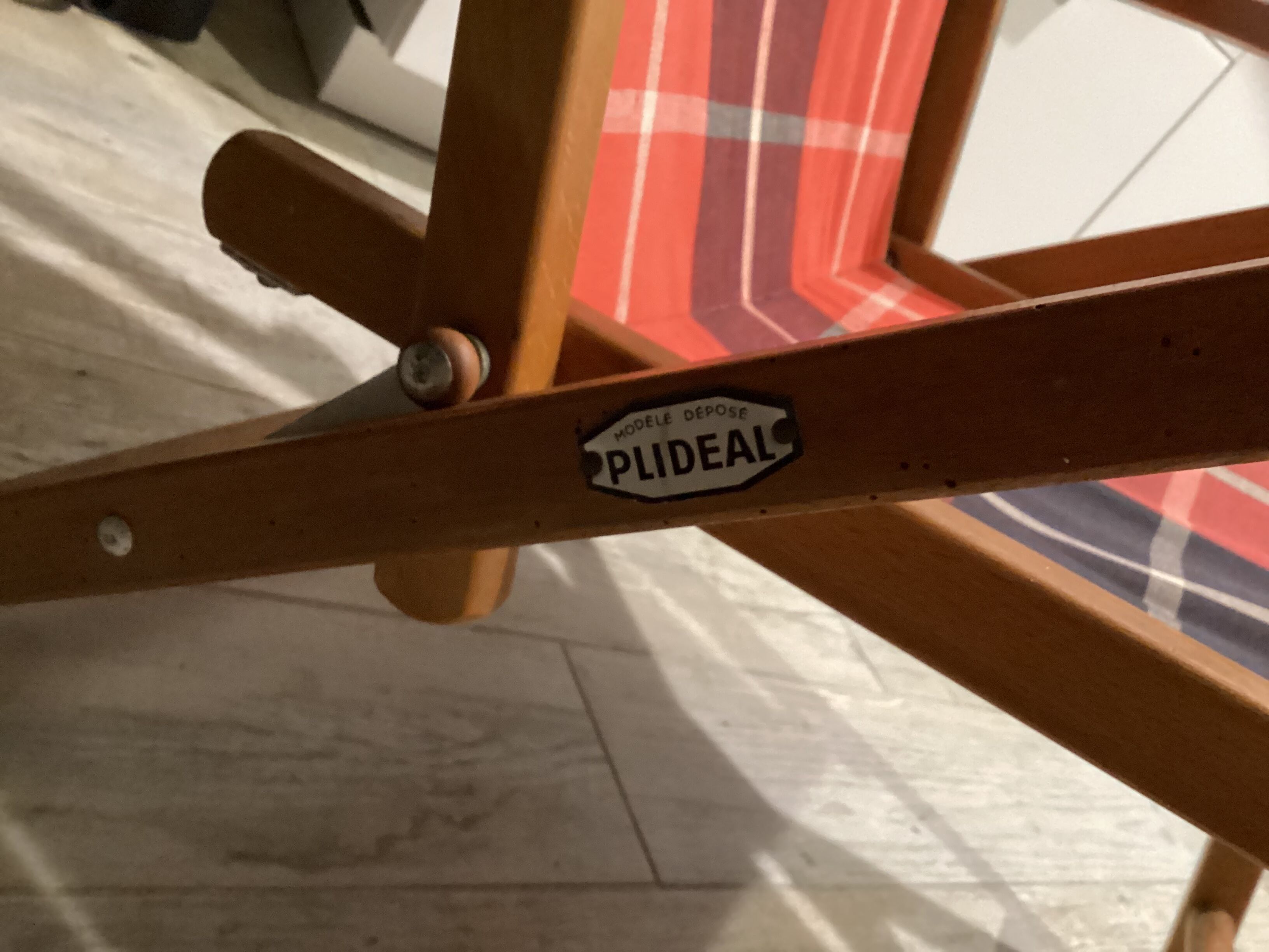 Pair of Vintage Pop Folding Chairs