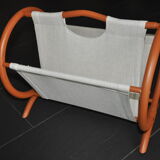 Vintage bamboo magazine holders