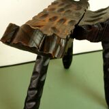 Brutalist tripod chair