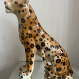 Vintage ceramic panther