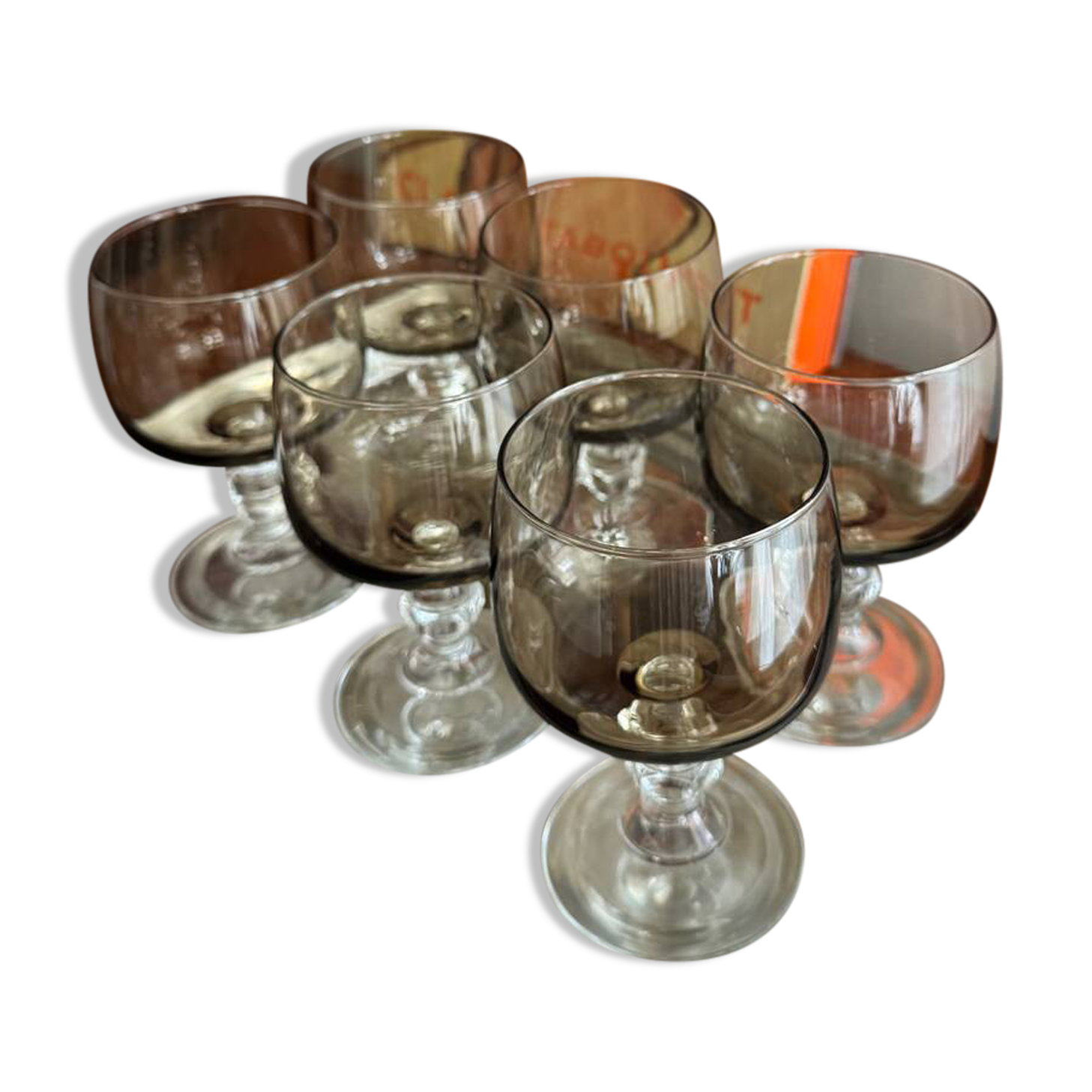 Set of 6 liqueur glasses - Luminarc Domaine model