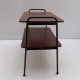Teak  Magazine Rack Side Table by Olof Pira for String AB,  1950s
