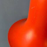 Vintage orange Raak cone pendant lamp