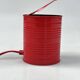 Vintage Red Tin Can Lamp, Ad Van Berlo, Vrieland Design, 1980s
