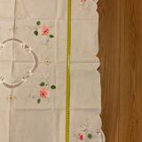 Tea tablecloth, handmade, france