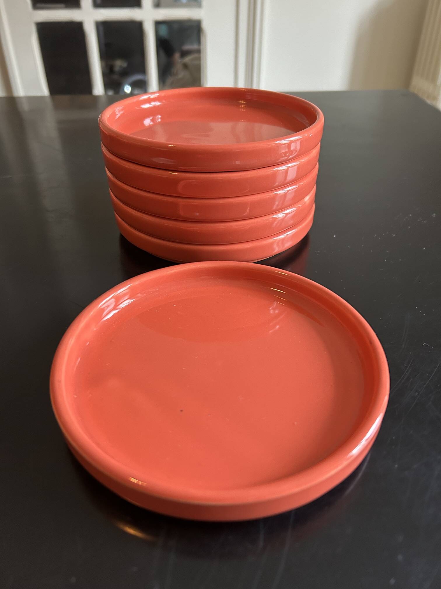 service de vaiselle Niderviller corail 24 piéces 1970