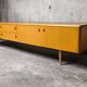 Vintage Scandinavian teak sideboard from the 1970s.