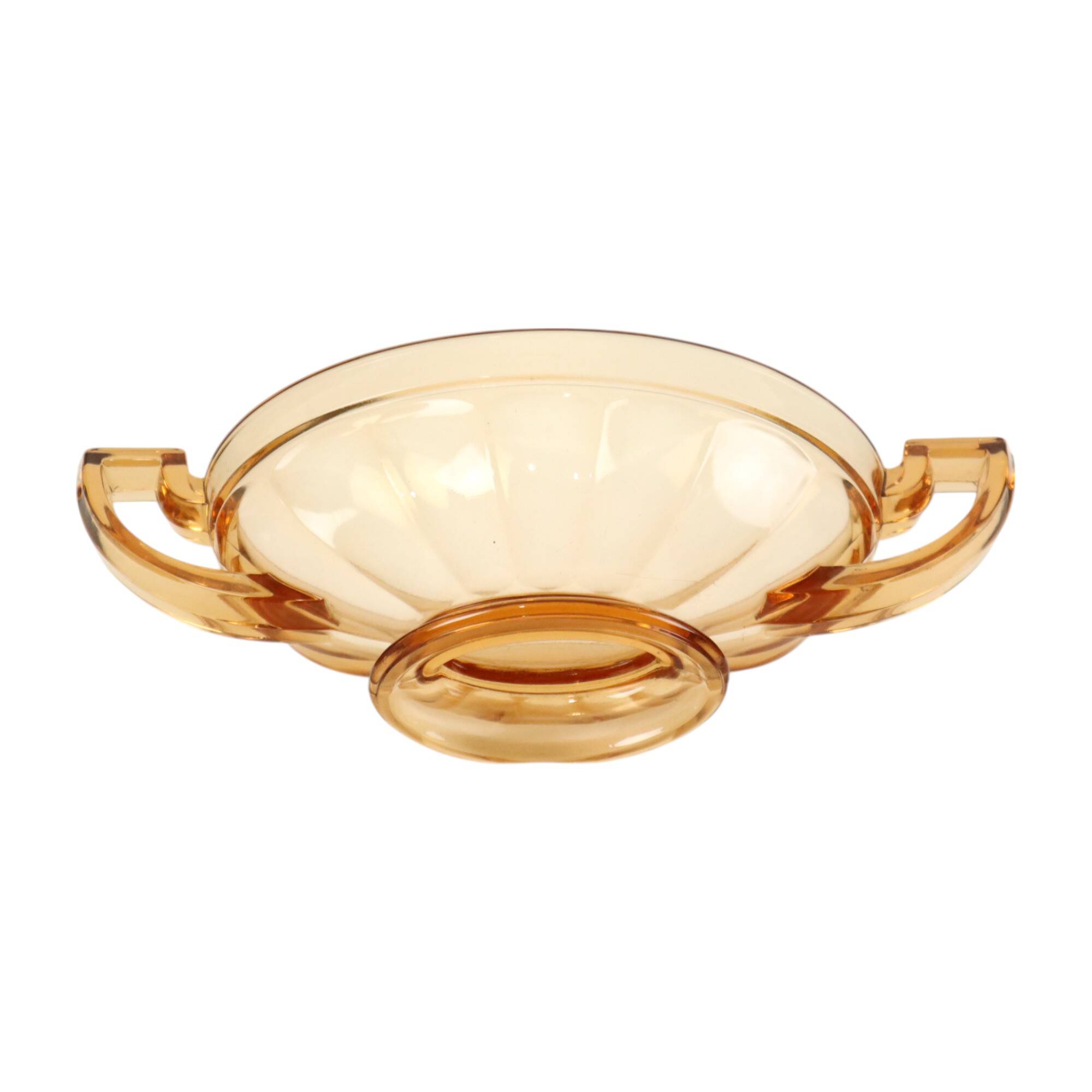 Art Deco Val Saint Lambert Fruit Bowl Noémie Oval Luxval 1935