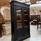 Patinated Napoleon III display cabinet