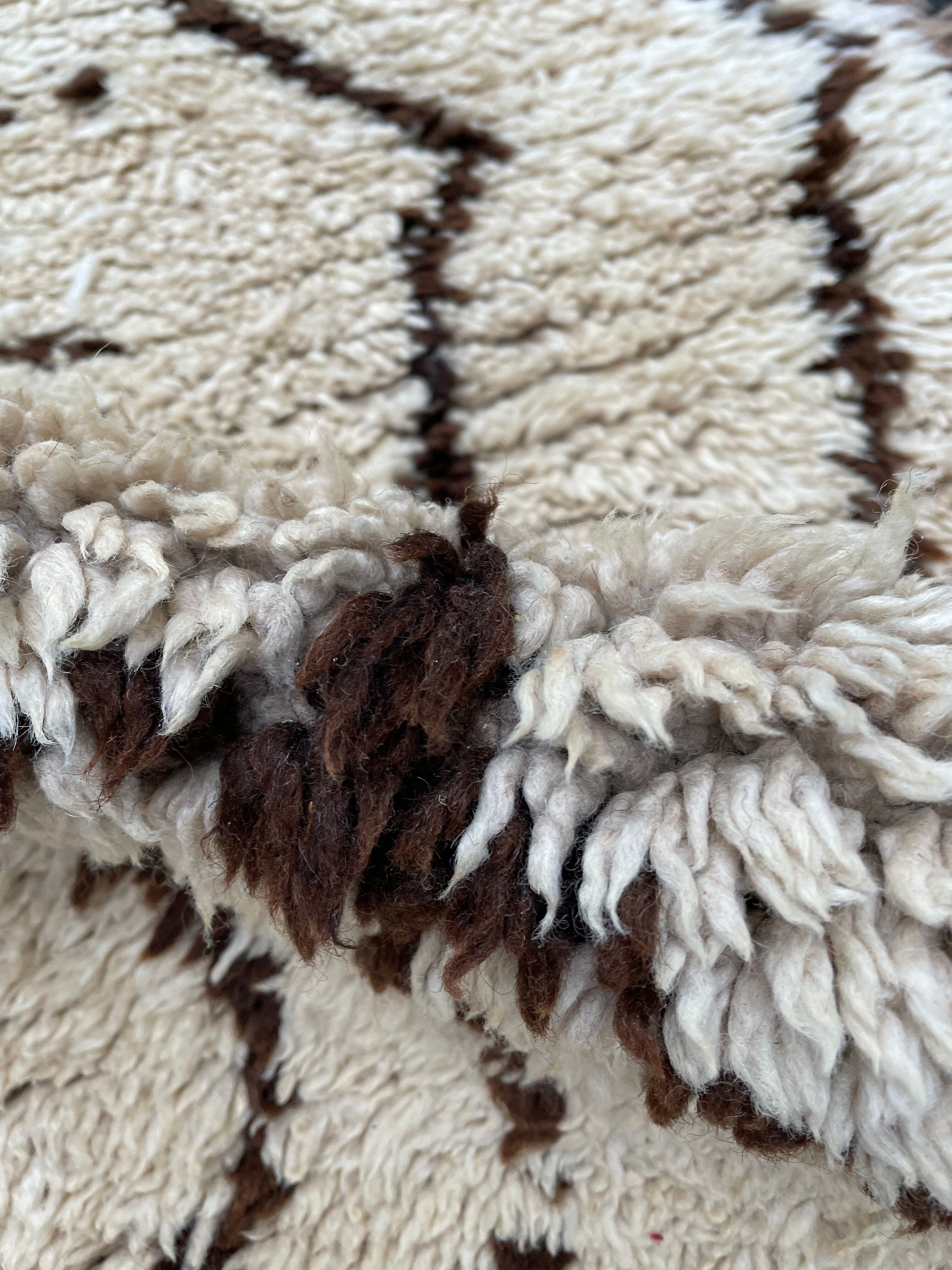 Berber carpet beni ouarain 75x165 cm