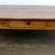 Table basse bois loupe d'orme