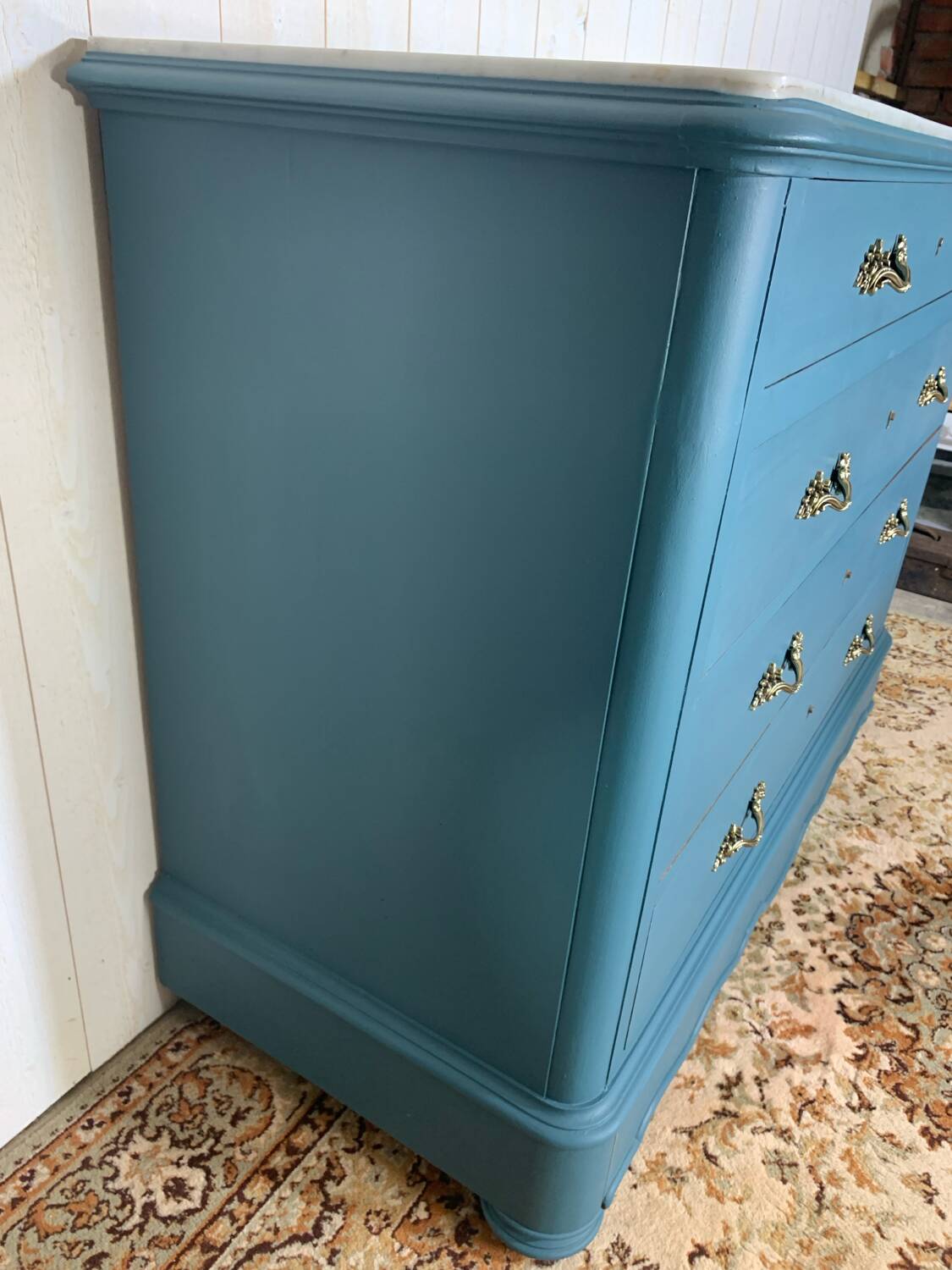 Commode plateau marbre