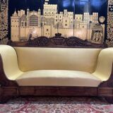 Sofa - Restoration period bench in mahogany