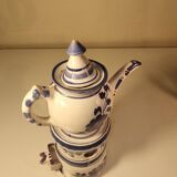 Vintage teapot in earthenware