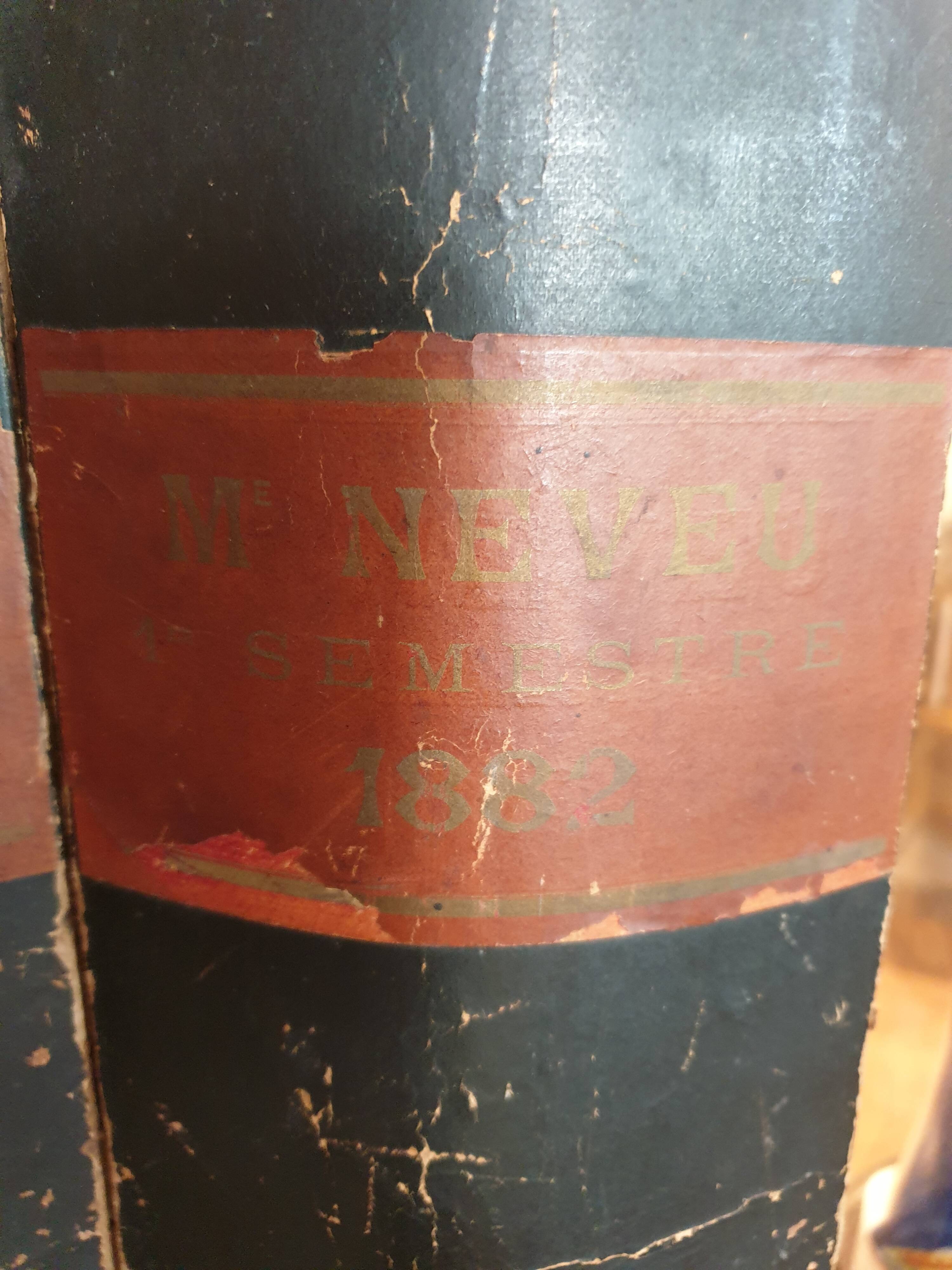 Former notary archival boxes