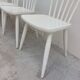 Série de 6 chaises de bistrot vintage