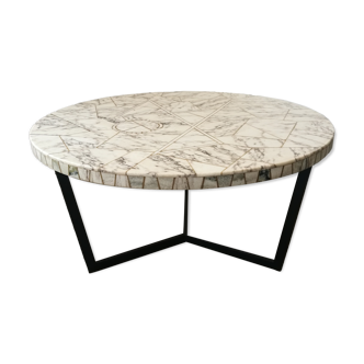 Marble coffee table