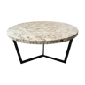 Marble coffee table