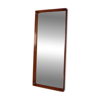 Modern Swedish mirror in mahogany from the 1940s.