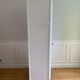 Parisian wardrobe / vintage wardrobe, painted white