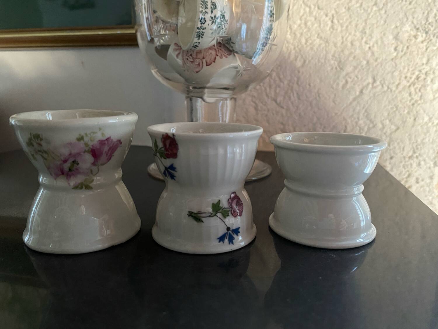 Lot de 3 coquetiers diabolos anciens