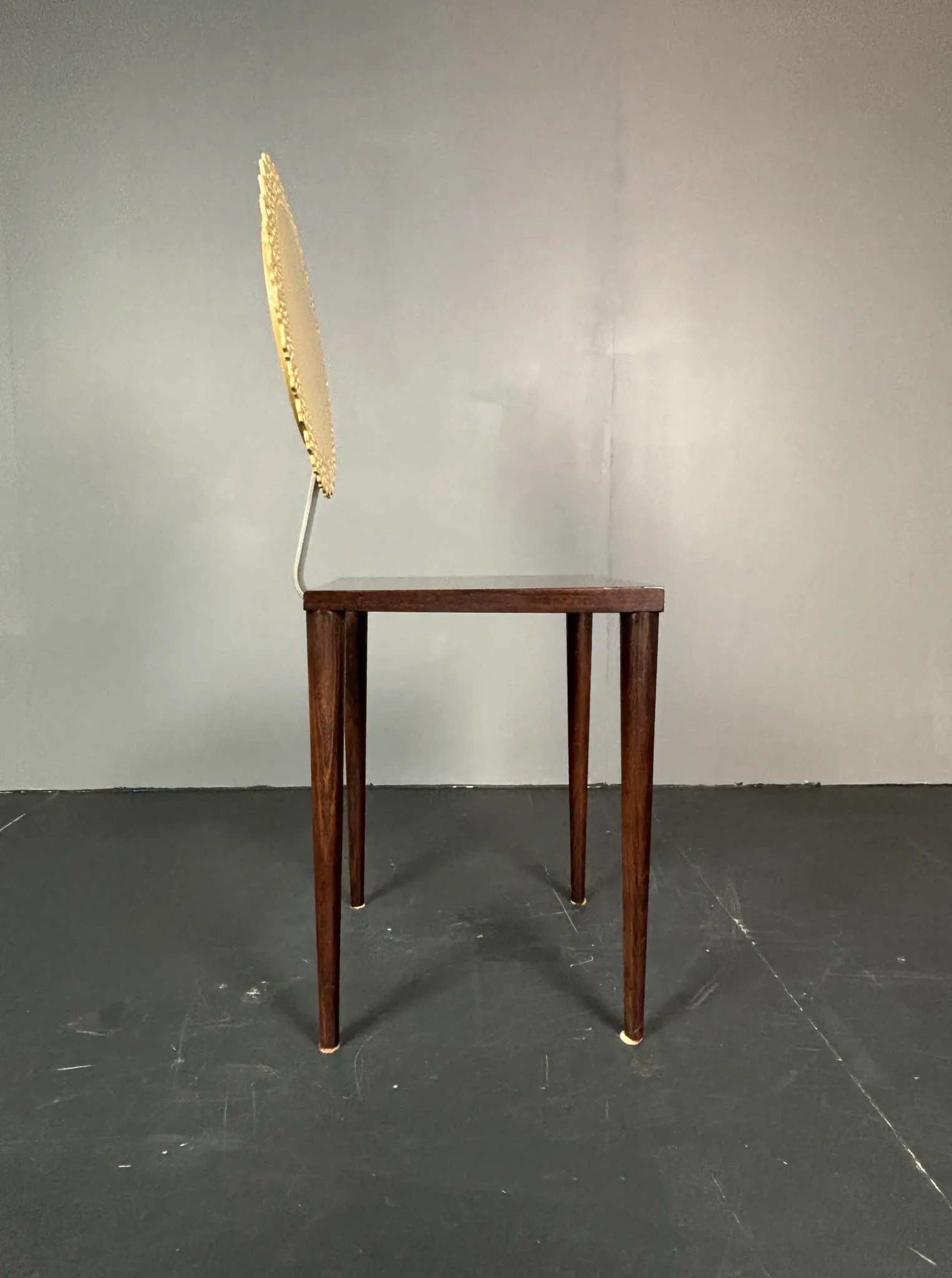 Sculptural Italian Tatlim side chair dining chair by Marco Mencacci 1990s