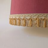 Suspension abat-jour vintage à franges