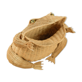 Porte revues by Olivier Cajan in wicker
