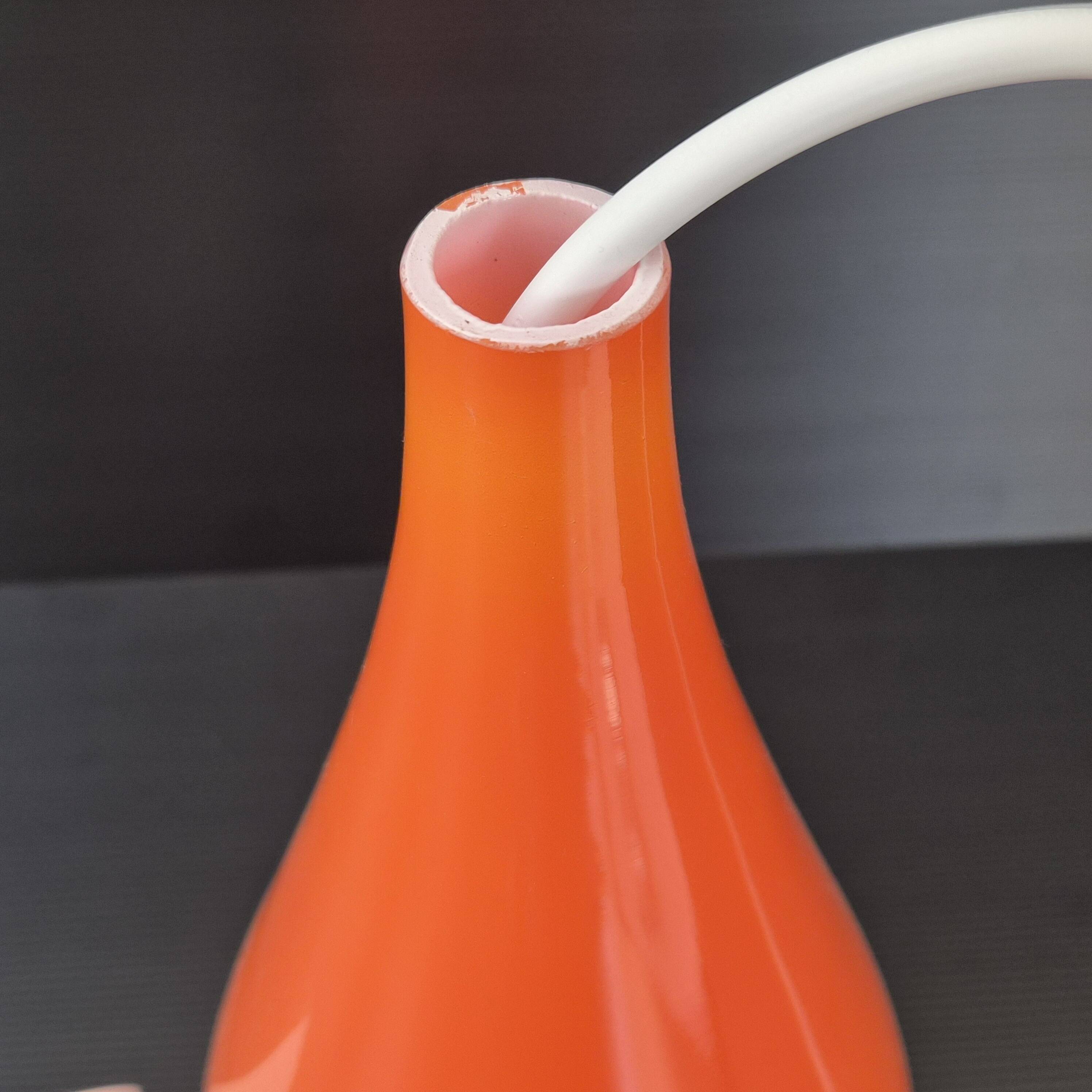 Scandinavian drop pendant light 1960