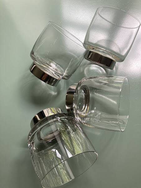 Set of 4 whisky glasses