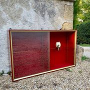 Large vintage 70s display case