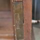 19th century carved solid wood hunting lodge sideboard