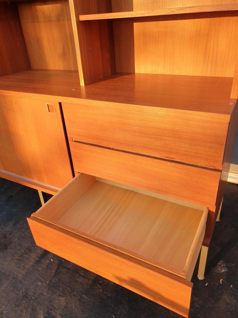 Modular teak furniture 1960 Arnaud design Louis Paolozzi