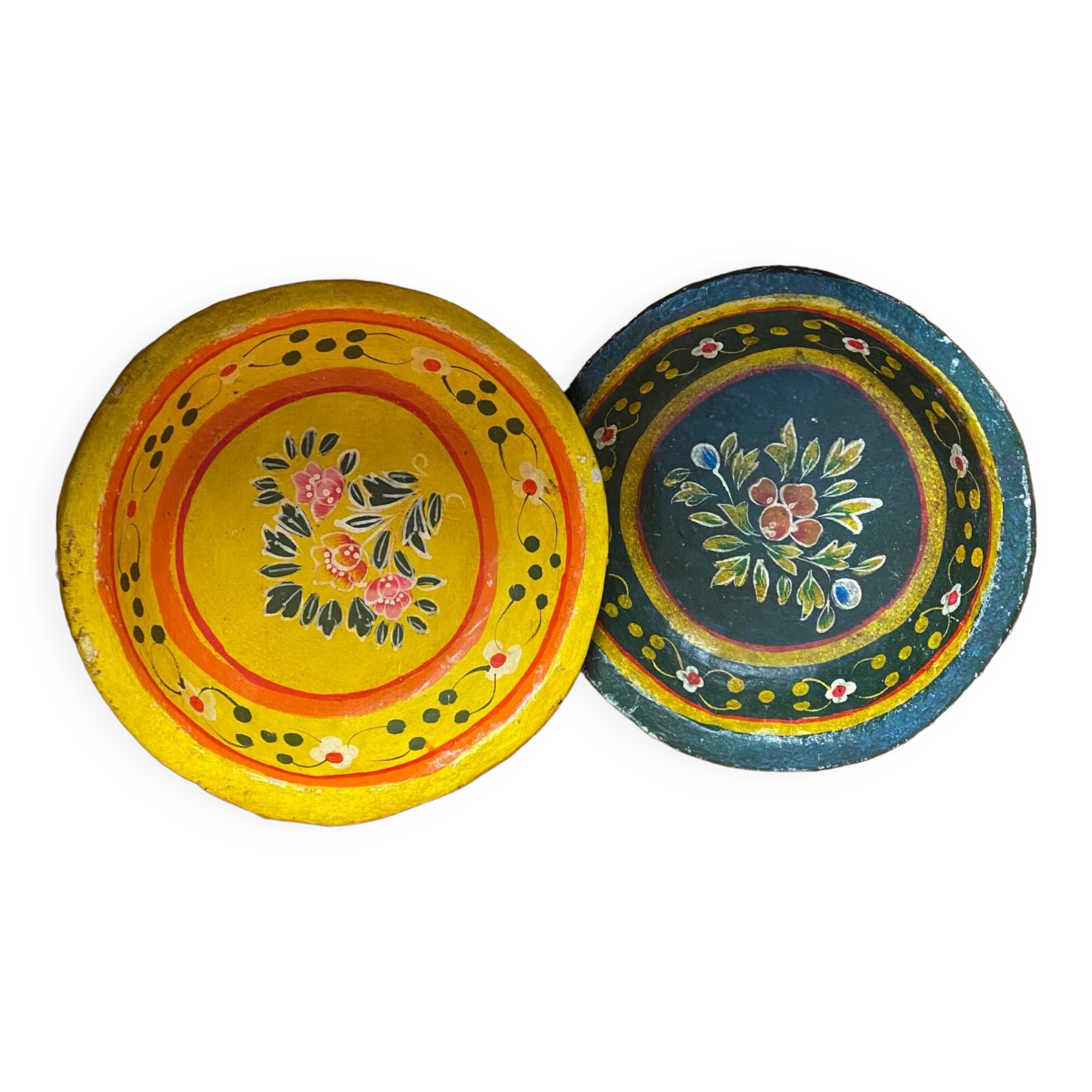 Napoleon III papier-mâché plates