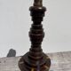 Art Deco Turned Wood Lamp Base