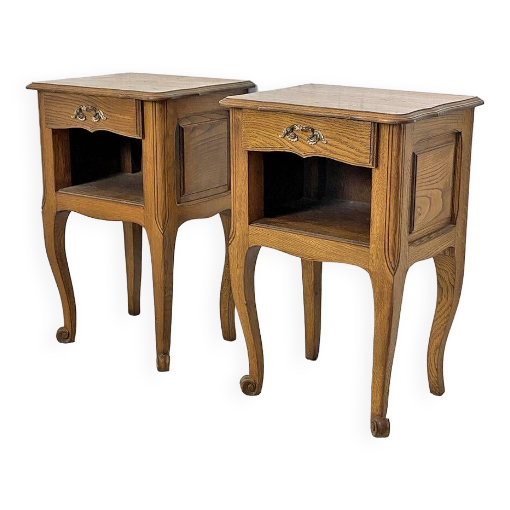 Pair of vintage 50's bedside tables