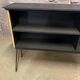 Vintage rattan and metal bar 1960