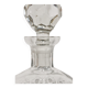Vintage crystal carafe from Czechoslovakia, 1960s.