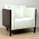 Art Deco "New York" armchair – Macassar ebony veneer