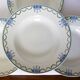 4 assiettes creuses vintage de St Amand 220628