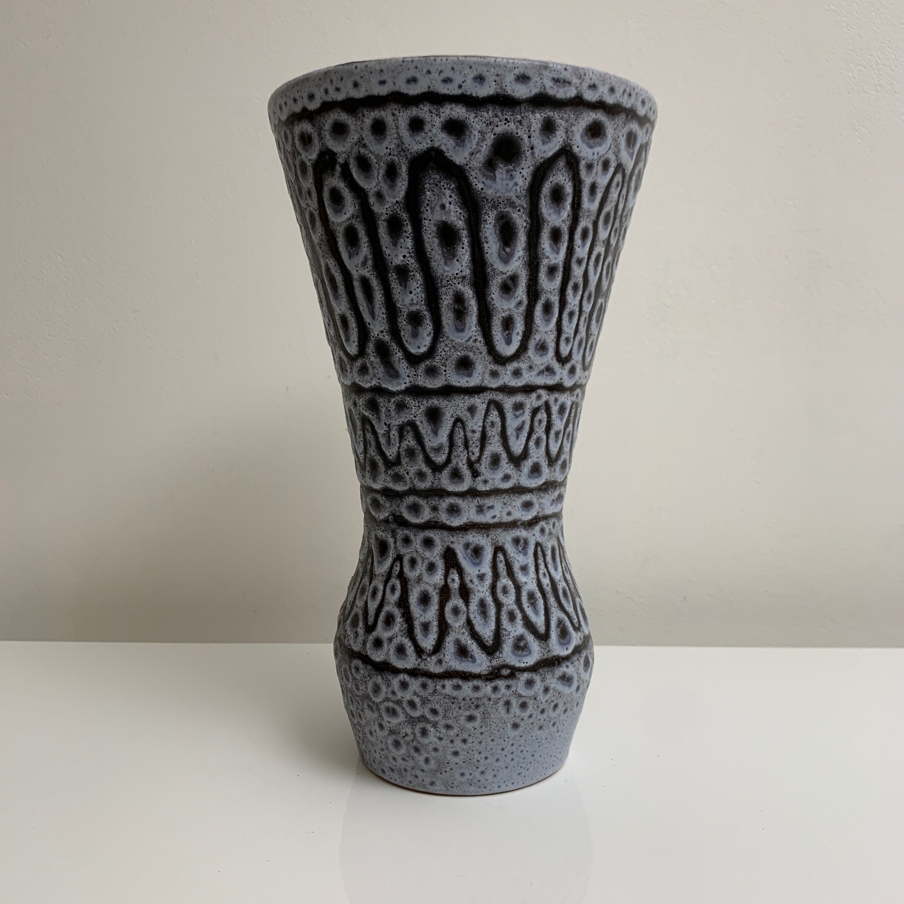 Vintage ceramic vase by Jean Austruy 27 cms