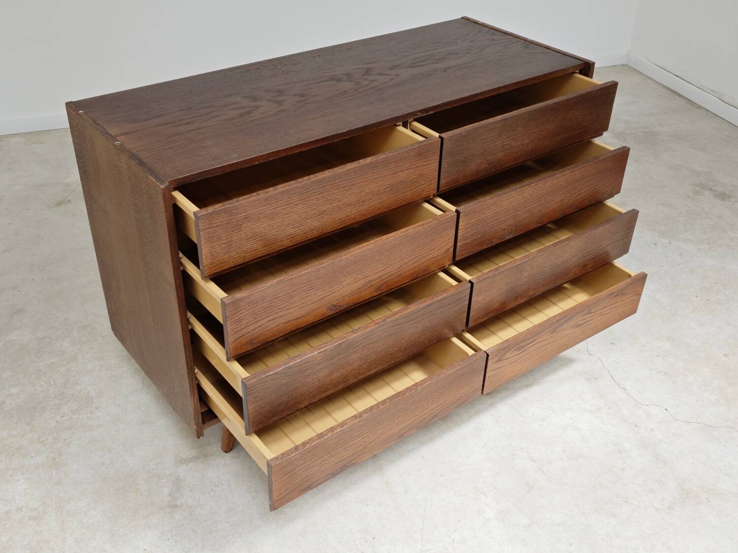 Commode / Buffet U 453 Dark Oak Jiri Jiroutek for Interior Prague 60s