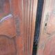 2 large oak doors