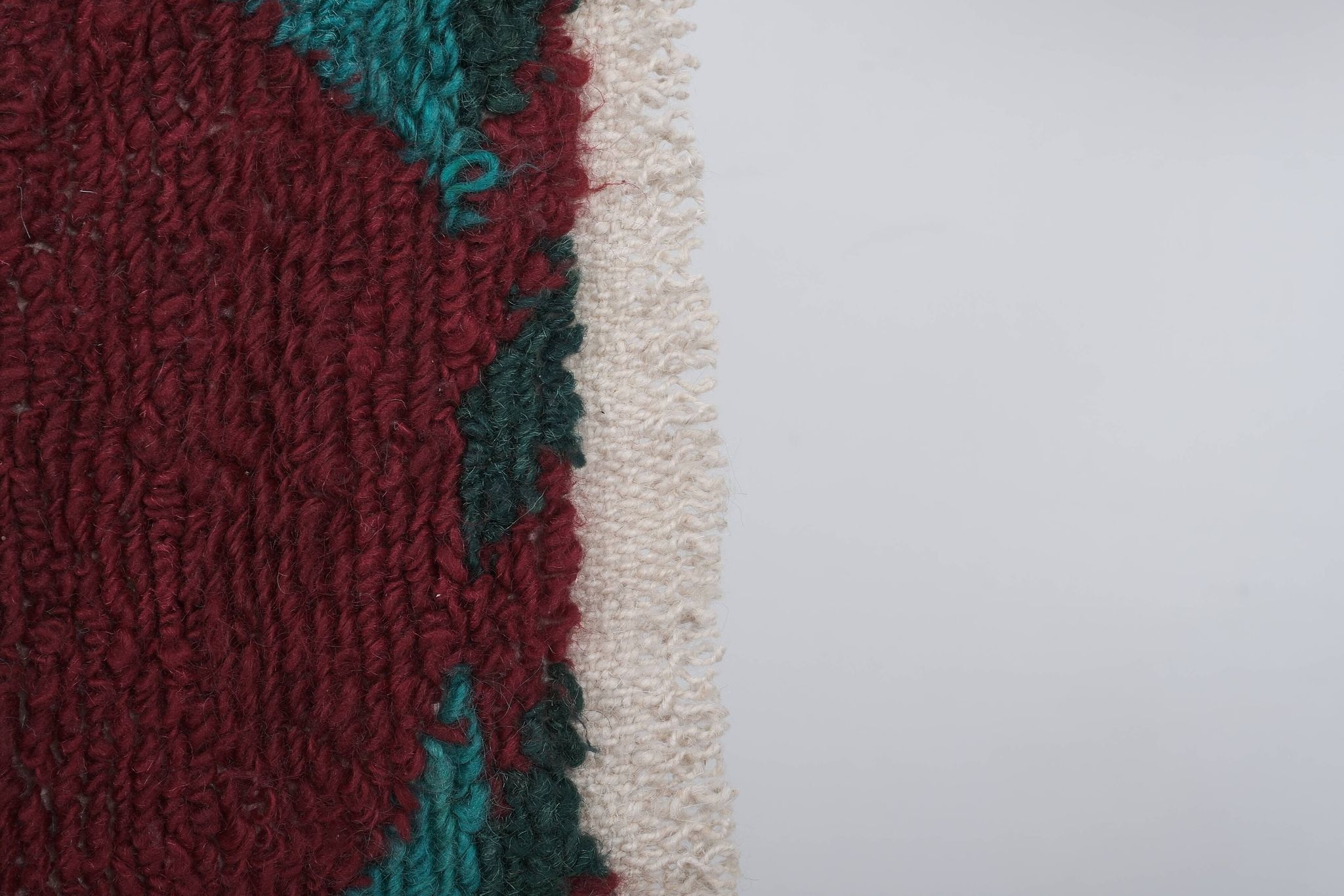 Tapis vintage turc de oushak tissé à la main 115x126 cm