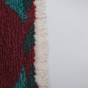 Tapis vintage turc de oushak tissé à la main 115x126 cm